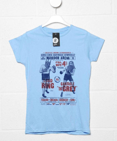 Lord of the Ring Womens Style T-Shirt 8Ball